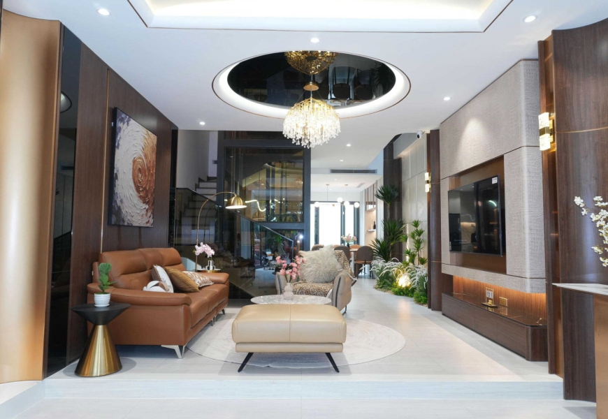 NHÀ MỚI ĐƯỜNG SỐ PHẠM HỮU LẦU, QUẬN 7 HCM