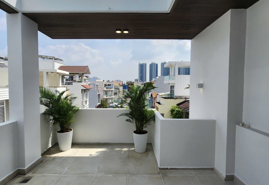 Nhà Mới Hoàn Thiện Khu VIP CƯ XÁ NGÂN HÀNG Quận 7 - Lâm Văn Bền