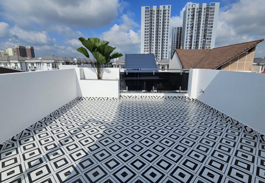 0914020039 em dung BÁN NHÀ PHỐ GÓC 2 MẶT TIỀN THOÁNG MÁT, XÂY MỚI 100%, HẺM 1422 HUỲNH TẤN PHÁT, QUẬN 7