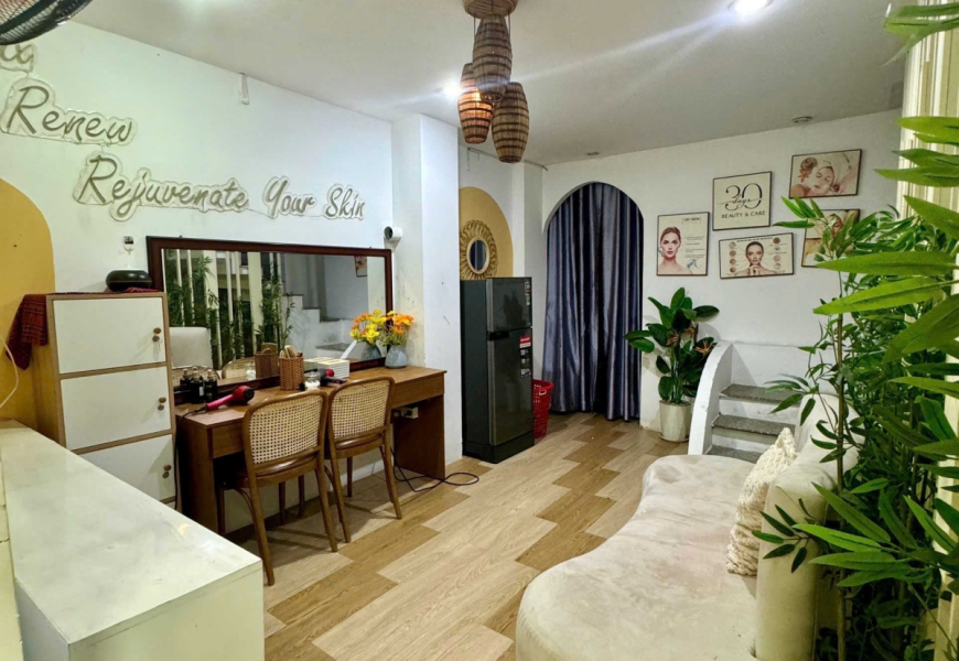 Cho thuê nhà nguyên mặt tiền đường số chợ Tân mỹ, p.tân Phú, Q7