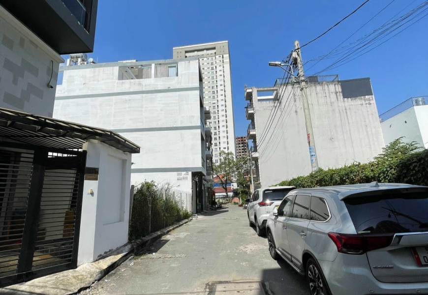 bán đất góc 2 mặt tiền hẻm xe hơi 1365 huỳnh tấn phát, p.Tân mỹ ( Q7 cũ ) 