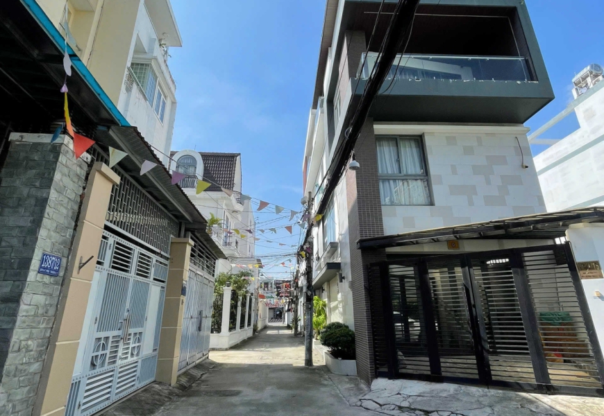 bán đất góc 2 mặt tiền hẻm xe hơi 1365 huỳnh tấn phát, p.Tân mỹ ( Q7 cũ ) 