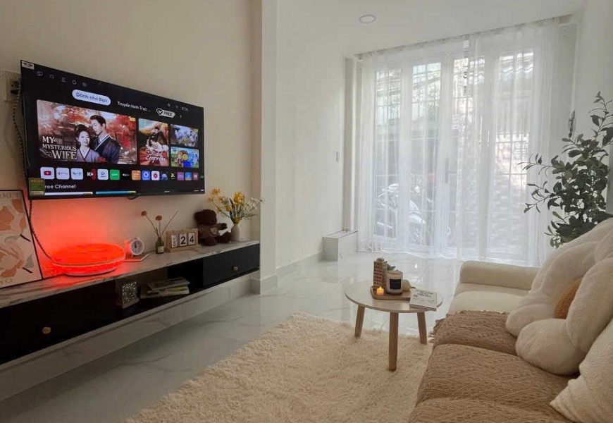 Căn nhà 1 trệt 1 lầu hẻm trước nhà rộng 3m tại hẻm 60 Lâm Văn Bền q7