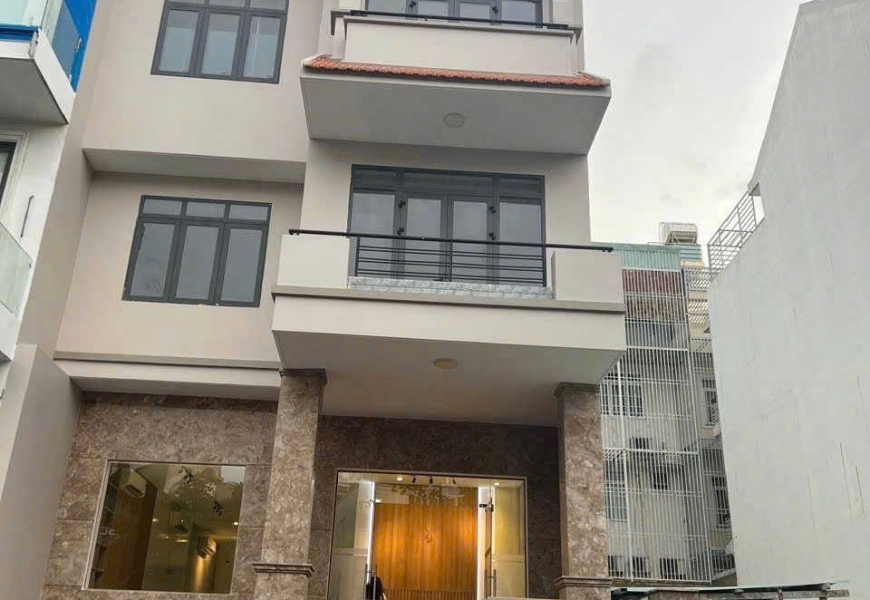 TÒA NHÀ QUẬN 7 Mặt tiền 50 Hoàng Trọng Mậu, khu Him Lam, Phường Tân Hưng (ngay ngã 4 Hoàng Trọng Mậu - Nguyễn Thị Thập), Quận 7