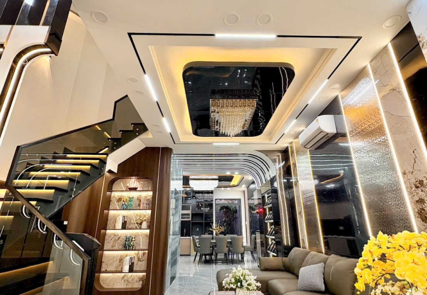 SIÊU PHẨM ĐÃ HOÀN THIỆN CÓ THANG MÁY THỊ TRẤN NHÀ BÈ - CÁCH MT ĐƯỜNG 50M