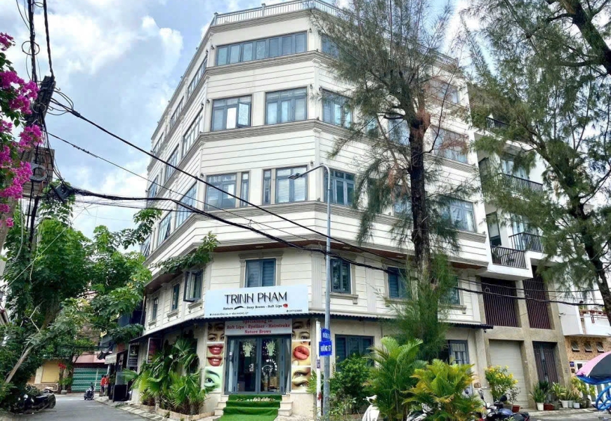 TÒA CHDV 2 MẶT TIỀN – VIEW SÔNG HIẾM KDC Tân Quy Đông, Quận 7 Trục Nguyễn Thị Thập - Gần Lottemart