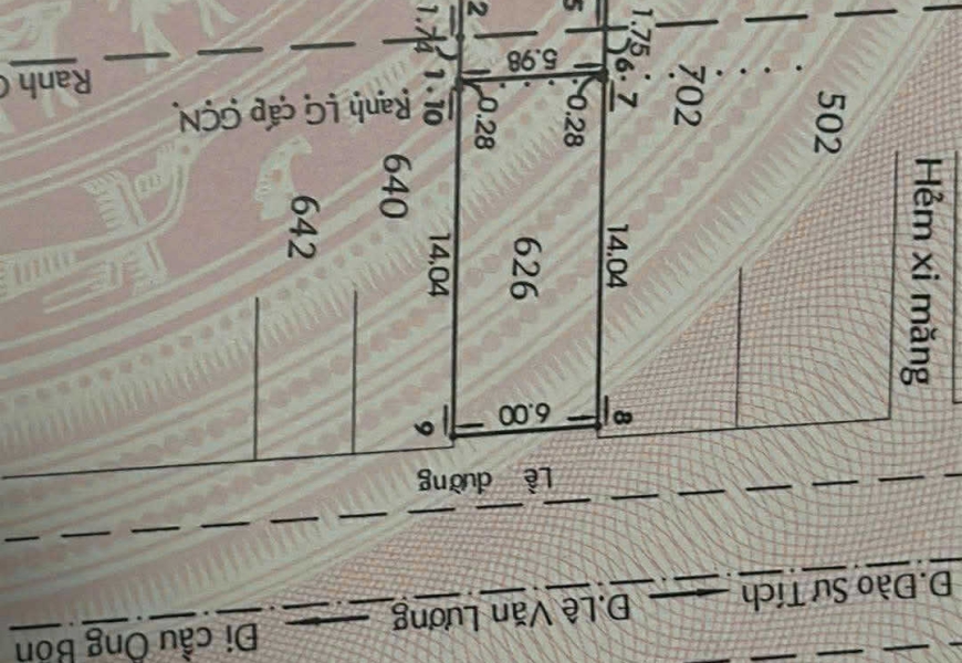 0909227199 Bán Lô Đất Mặt Tiền Đường Lê Văn Lương Phước Kiểng Gần ĐH Tôn Đức Thắng,Lotte Q7