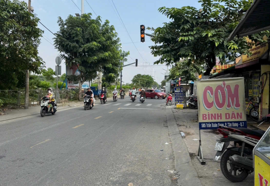 bán nhà Góc 2 MT kinh doanh view sông Trần Xuân soạn,p Tân Hưng