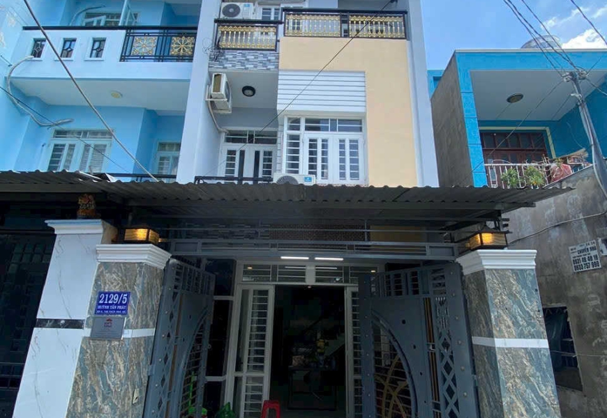 Cho Thuê Nhà Nguyên Căn Hẻm Xe Hơi 2129 Huỳnh Tấn Phát, Kế Bên Cầu Phú Xuân, Nhà Bè, Giáp Với Quận 7