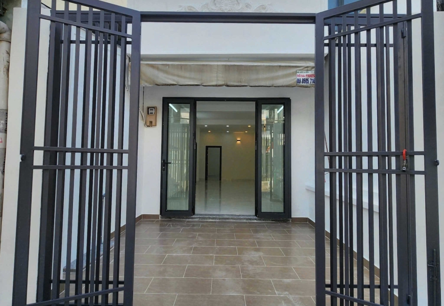 CHO THUÊ NHÀ MẶT TIỀN ĐƯỜNG SỐ 45 QUẬN 7 Ngay Lâm Văn Bền