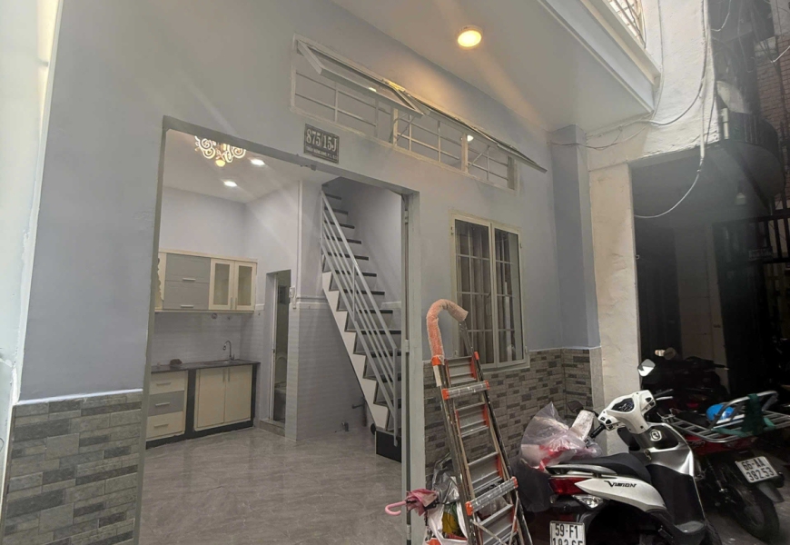 Nhà mới Nhà 3 Tầng TRẦN HƯNG ĐẠO, Q5 cách mặt tiền 80m