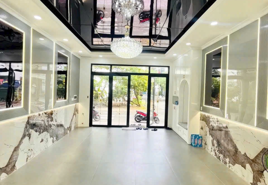 0909227199 NHÀ PHỐ TÂN CÔ ĐIỀN 2 MẶT TIỀN CÓ THANG MÁY ĐƯỜNG SỐ NGAY PHÚ MỸ HƯNG Q7