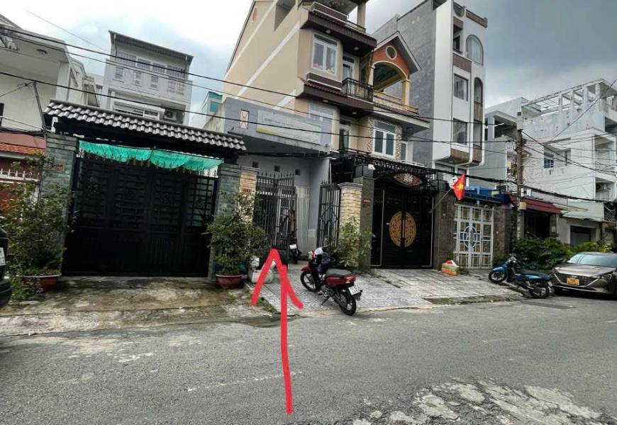 Mặt tiền số đường số p.Tân quy vị trí đẹp - ko hố ga - trụ điện.  vuông vứt ( đã đo)