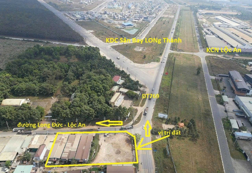 Bán đất góc 2MT đường DT 769,xã Long thành, gần sân bay Long thành