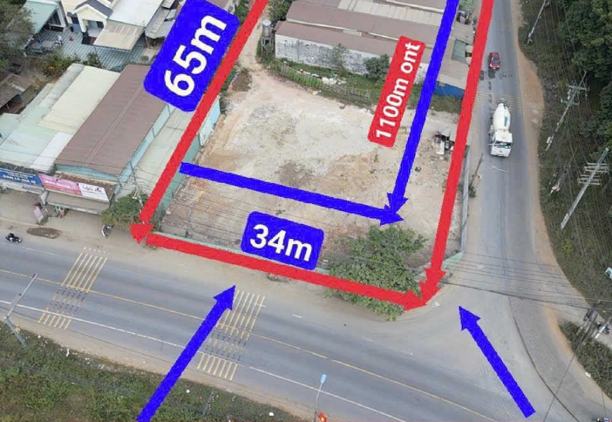 Bán đất góc 2MT đường DT 769,xã Long thành, gần sân bay Long thành