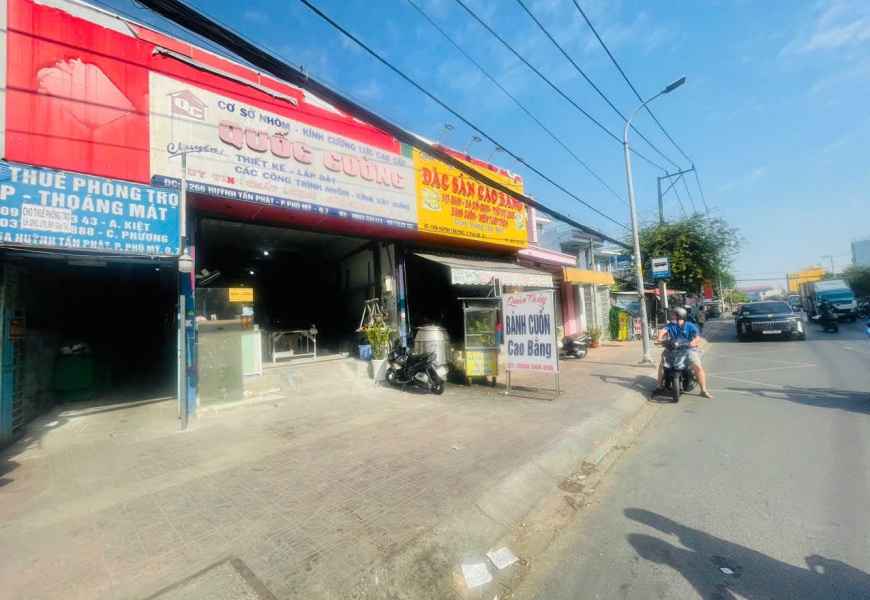 Bán dãy trọ 100p thu nhập 350tr/th MT huỳnh Tấn Phát Q7