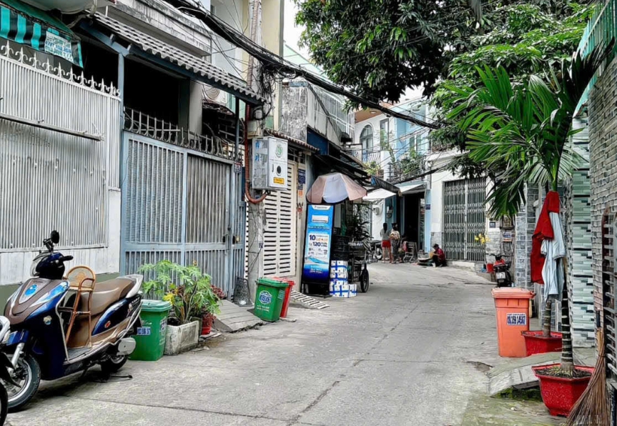 0909227199 Cần bán nhà mặt tiền hẻm 1 sẹt 391 huỳnh tấn phát quận 7 