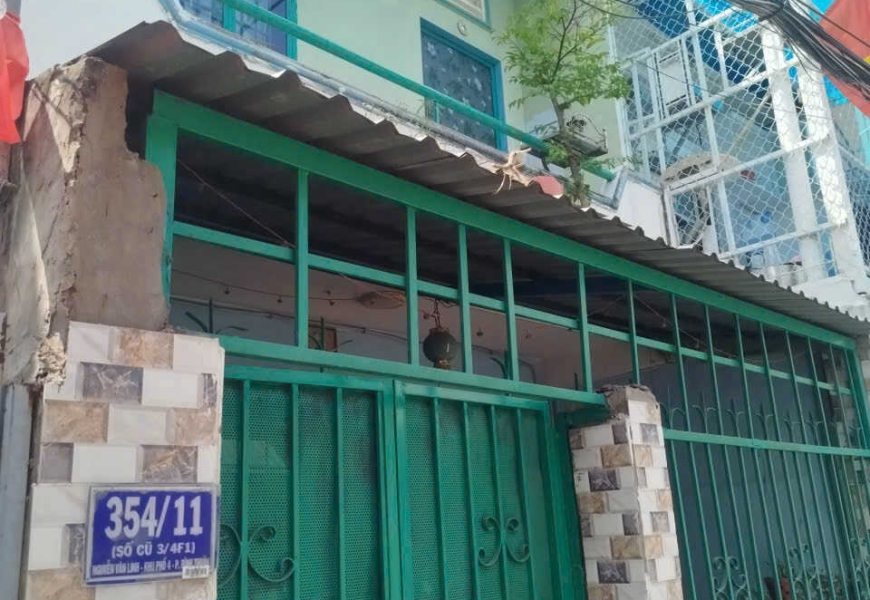 Nhà hẻm 118 Nguyễn Thị Thập P. Bình Thuận, Q7 cũ nay là P. Tân Thuận