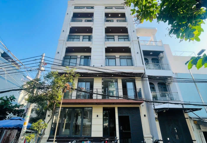 Bán tòa chdv xây mới 100% MT đường số p Tân Hưng