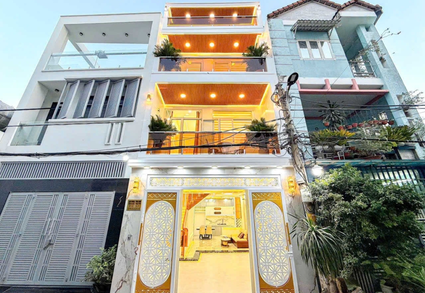 Hot hot siêu phẩm vừa hoàn thiện Bán Nhà Hẻm Xe Hơi Đường Gò Ô Môi, Quận 7 - Xe Hơi Đậu Trong Nhà - Cạnh Phú Mỹ Hưng