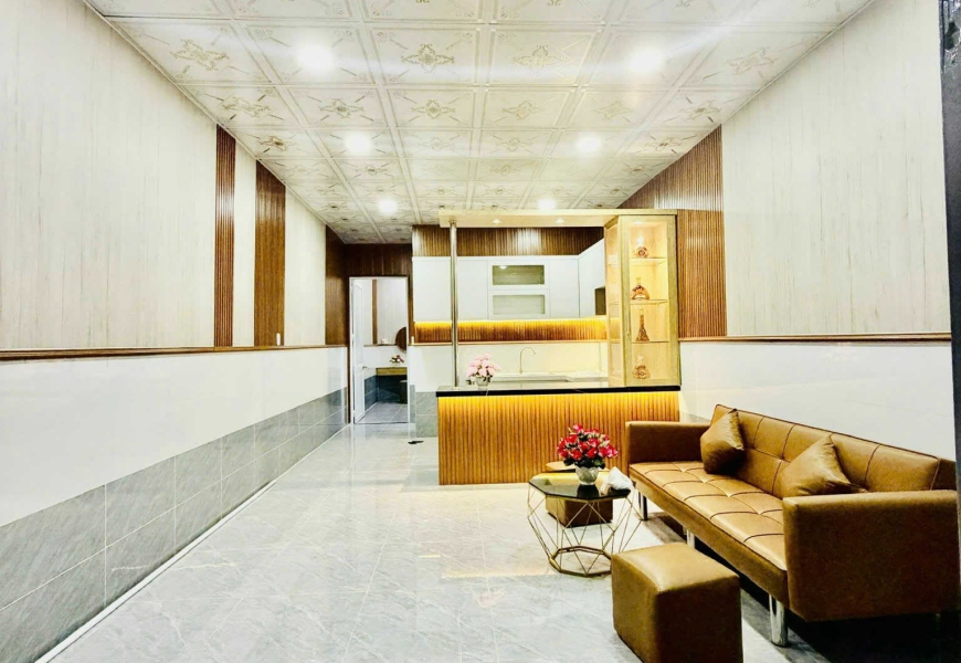 CHO THUÊ NHÀ NGUYÊN CĂN – HẺM XE HƠI Hẻm 1135/– đối diện cổng số 2 chung cư đang xây