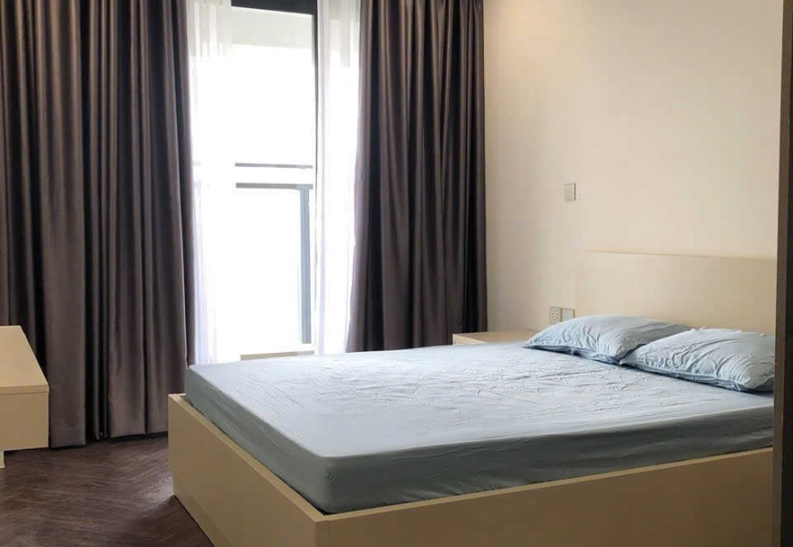 CHO THUÊ/ BÁN Căn góc 2 MT,  view sông Sàigòn, dự án Mũi đèn đỏ. Vị trí B02-08 Khu chung cư cao cấp Noble Crystal Riverside P. Phú thuận Q.7.