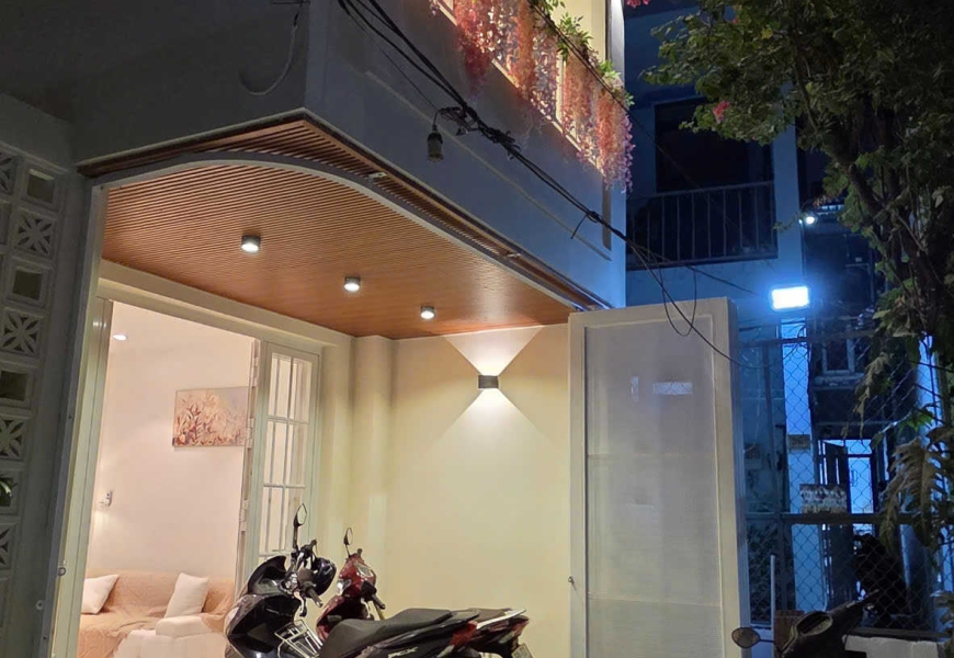 Nhà cuối hẻm 128/59 Huỳnh Tấn Phát - ngang 4.3 x dài 13m, 55m2 đất, 100m2 sàn xây dựng