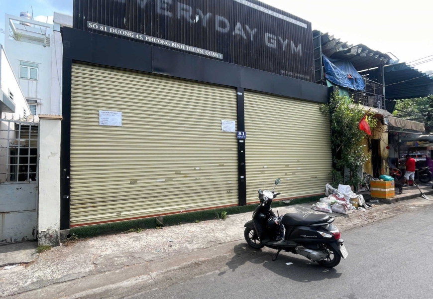 Cho thuê mặt tiền đường ngang lớn 8,4m đường số Lâm Văn Bền Mặt Tiền KD gần trường học 