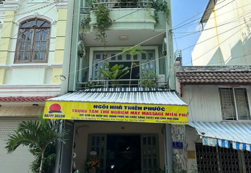 CHO THUÊ NHÀ MT ĐƯỜNG SỐ 13 P TÂN THUẬN 