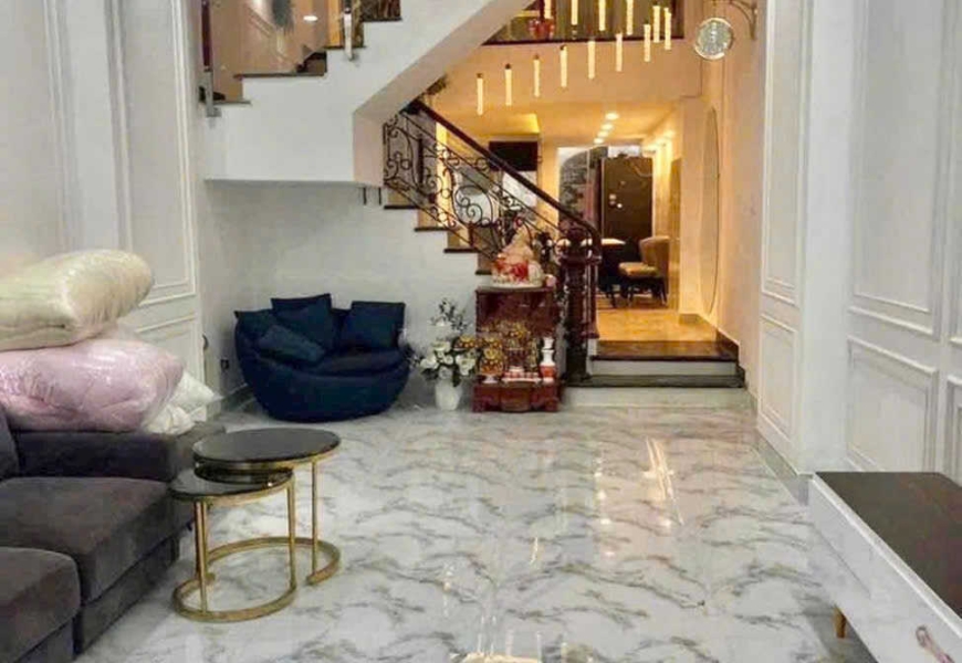 Cho Thuê Nhà Đẹp,nguyên căn,Full nội thất Mặt tiền đường số, Tân Qui, Q7 