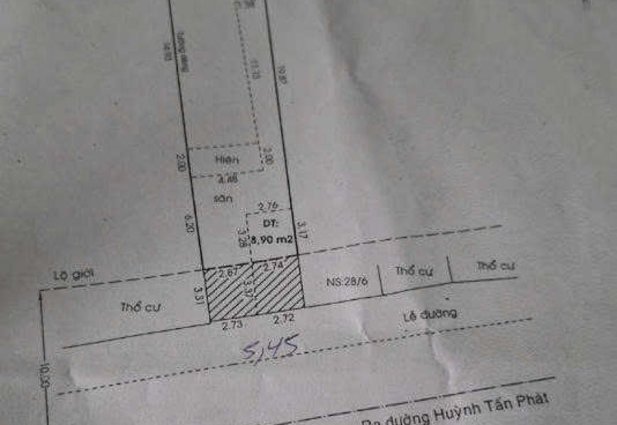 Bán nhà MT kinh doanh Lý Phục Man..Giá 25ty TL nhẹ