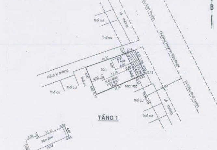 Hàng hót Bán Góc 2 mặt tiền Huỳnh Tấn Phát, P. Tân Phú, Q.7