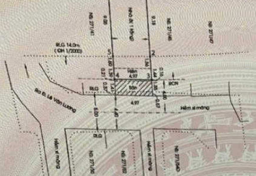 BÁN NHÀ MỚI - HẺM 271 LÊ VĂN LƯƠNG, P. TÂN QUY, QUẬN 7