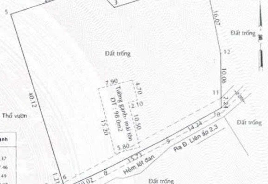 0909227199 Bán Lô Đất Xã Hiệp Phước Nhà Bè 