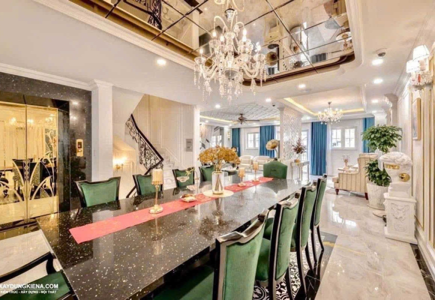 0909227199 Bán Biệt Thự Tân Cổ Điển Siêu Đẹp Ở Liền 