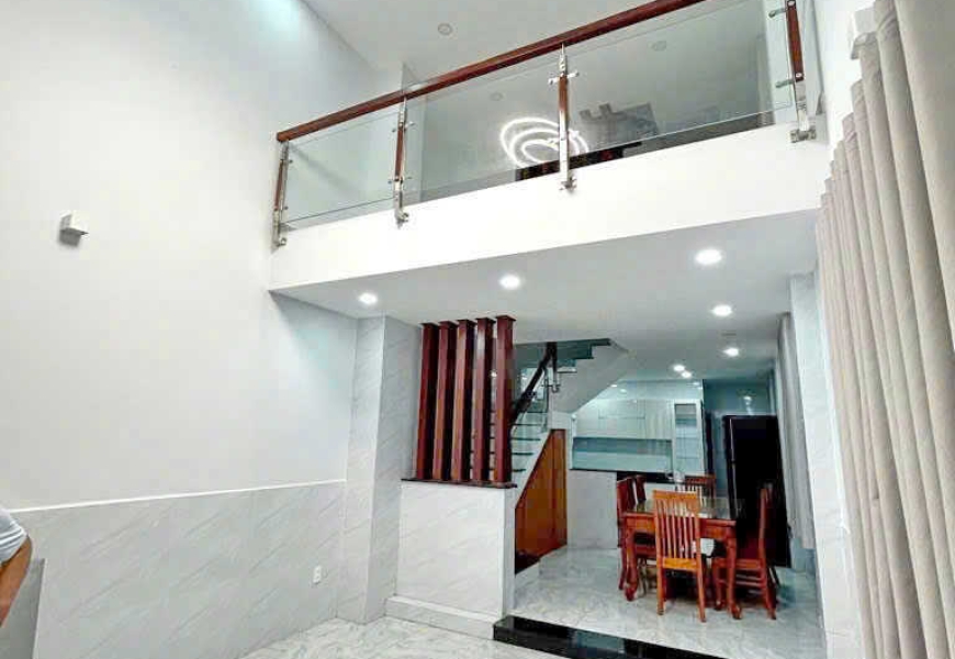 0909227199 BÁN NHÀ CĂN GÓC 2 MẶT TIỀN HXH HOÀNG TRỌNG MẬU TÂN HƯNG GẦN LOTTE Q7