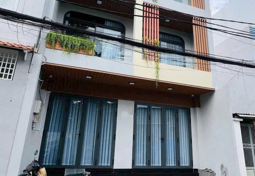 NHÀ ĐẸP HIỆN ĐẠI MT ĐƯỜNG SỐ TÂN QUY, ĐƯỜNG Ô TÔ 10M - FULL NỘI THẤT