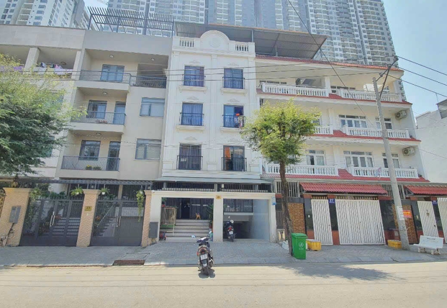 BÁN TOÀ CHDV LÊ THỊ CHỢ, KDC LACASA, P. PHÚ THUẬN, Q.7 - TK 16 phòng + MB