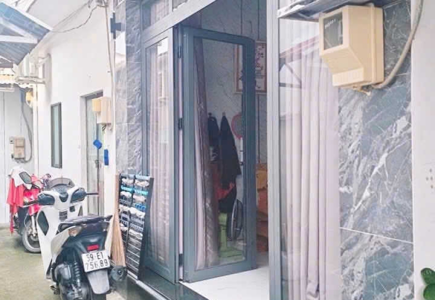 Nhà bán 104/8 phạm hữu lầu, phường tân mỹ ( phú mỹ ,q7 cũ)