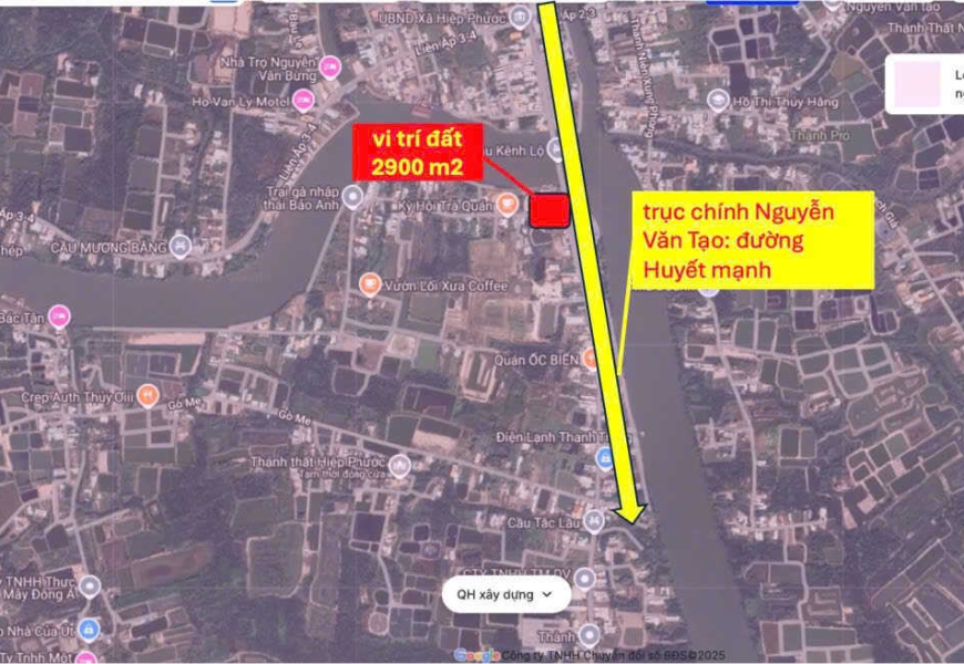 0909227199 Bán Nhà Đất Mặt Tiền Nguyễn Văn Tạo , Hiệp Phước Nhà Bè