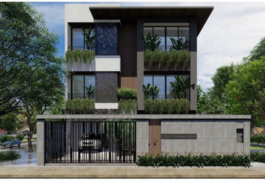 Villa 3 tầng View Sông và công viên,full nội thất,khu dân cư Tân Quy Đông,phường Tân Hưng , Quận 7