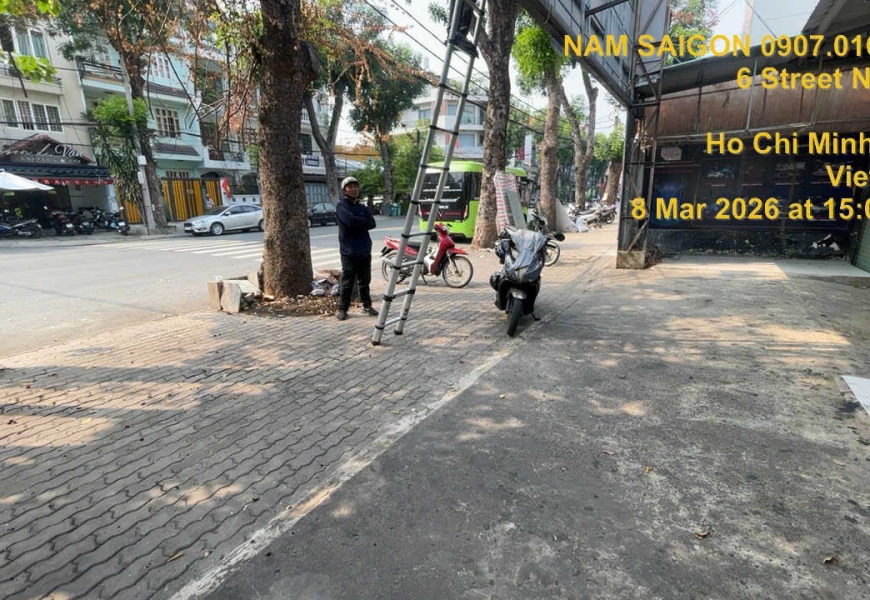 CHO THUÊ mặt tiền đường 65, ngay Hàng Dương quán, Q7 - 12x20 VUÔNG VỨC