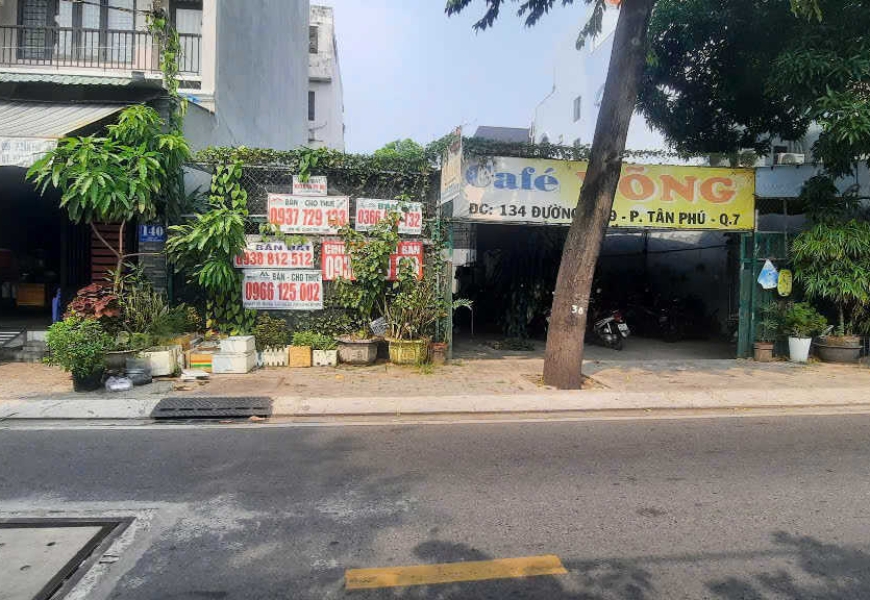 Bán 5 lô đất 2 MT trước và sau đường số 9 và 7,thông ra chợ Tân Mỹ và Phú mỹ Hưng