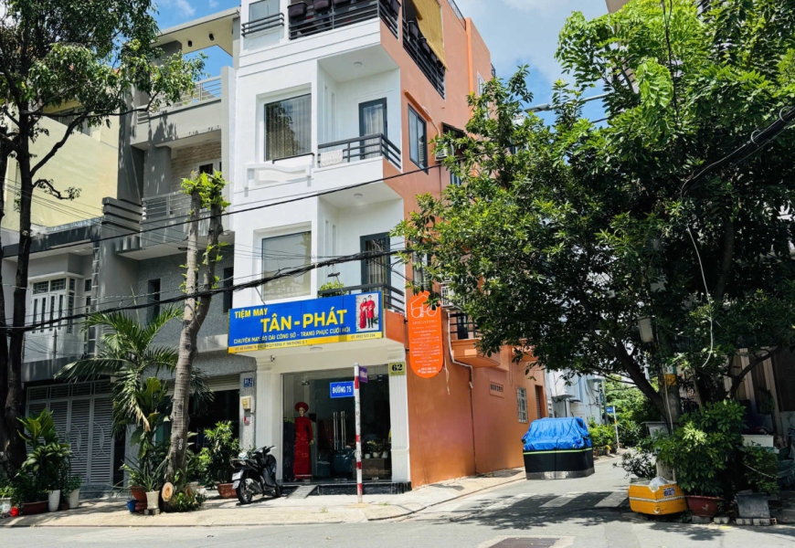 0909227199 BÁN NHÀ CĂN GÓC 2 MT ĐƯỜNG SỐ TÂN QUY ĐÔNG QUẬN 7
