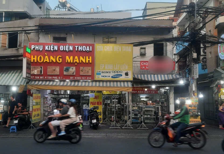 Cho Thuê MB Mặt Tiền Đường Tân Mỹ,Ngay Chợ Tân Mỹ, P.Tân Phú Quận 7