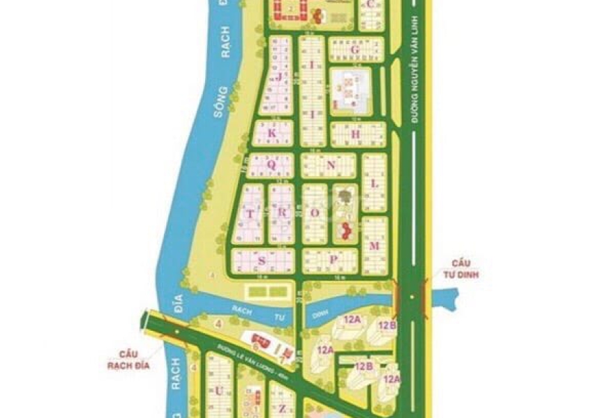 33,9 TỶ ĐẤT KDC VEN SÔNG TÂN PHONG Q7