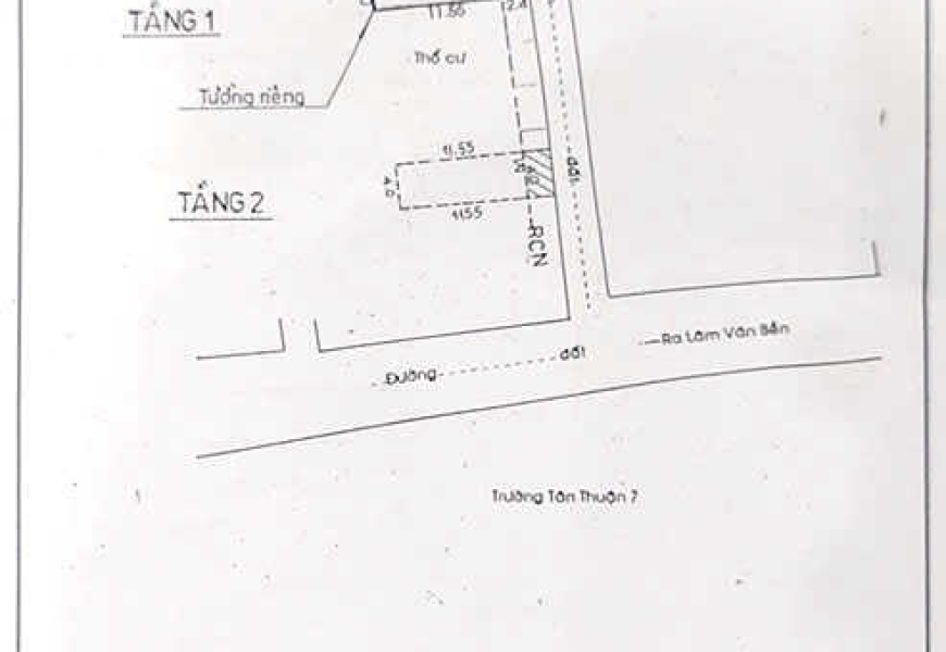Bán nhà hẻm xe hơi 60 lâm văn bền,Q7