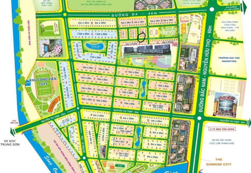 145TR/M ĐẤT BIỆT THỰ HIMLAM Q7