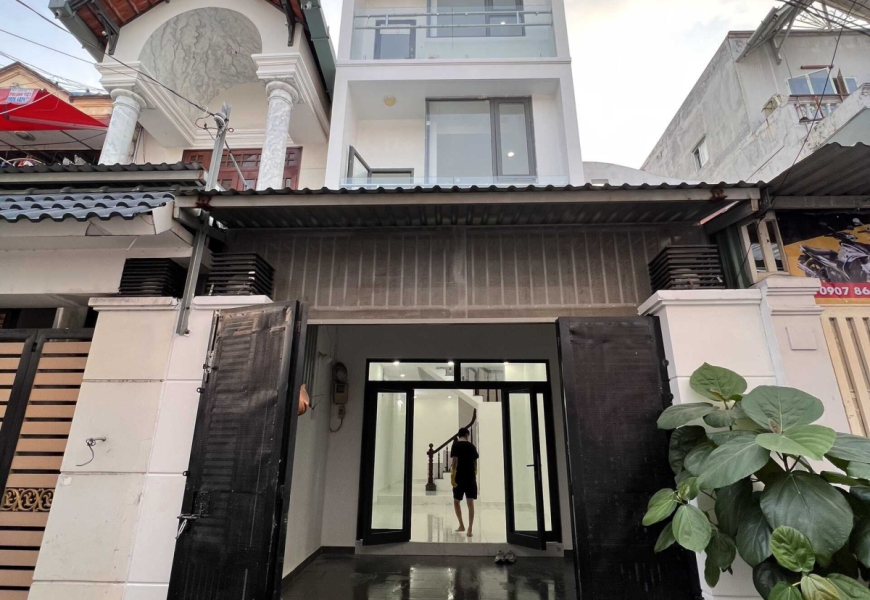 0909227199 Bán nhà Trần Xuân Soạn HXH 1005 hẻm thông tới cầu Himlam