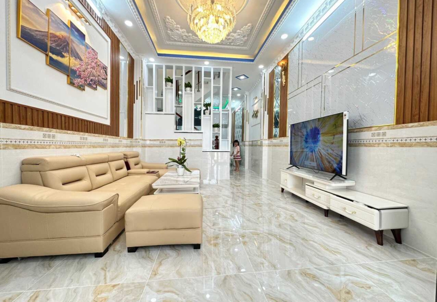 Giảm 1,3 tỷ cần bán gấp BÁN NHÀ MẶT TIỀN DƯƠNG CÁT LỢI RỘNG 20m,GẦN CHỢ PHÚ XUÂN (NHÀ BÈ-Q7)